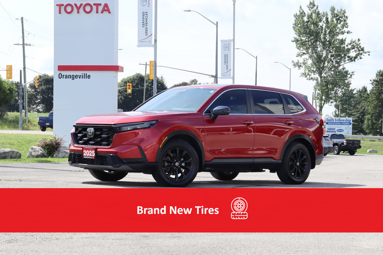 Red 2025 Honda CR-V Hybrid SUV / Crossover Continuously Variable Transmission