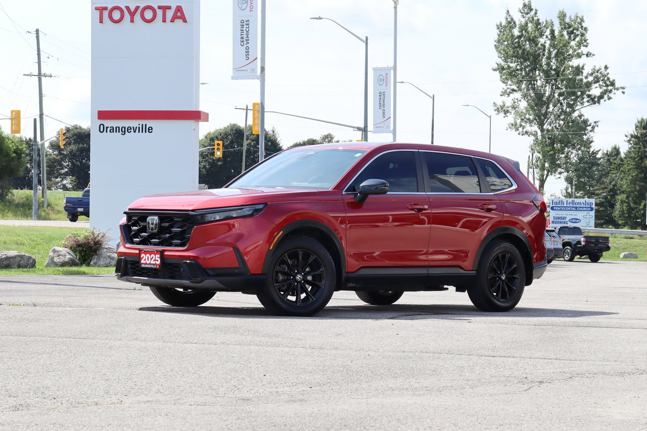 Red 2025 Honda CR-V Hybrid SUV / Crossover Continuously Variable Transmission