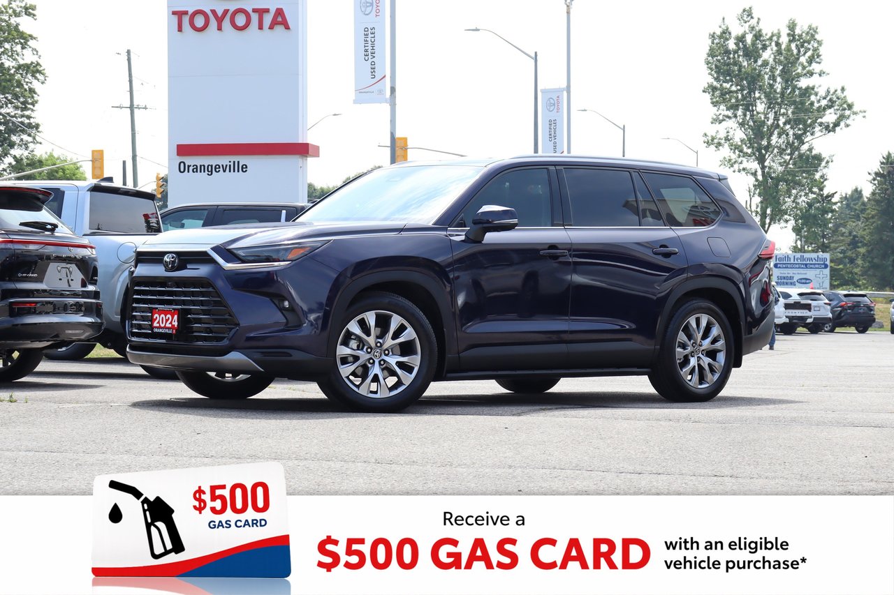 Blueprint 2024 Toyota Grand Highlander SUV / Crossover All-Wheel Drive Automatic
