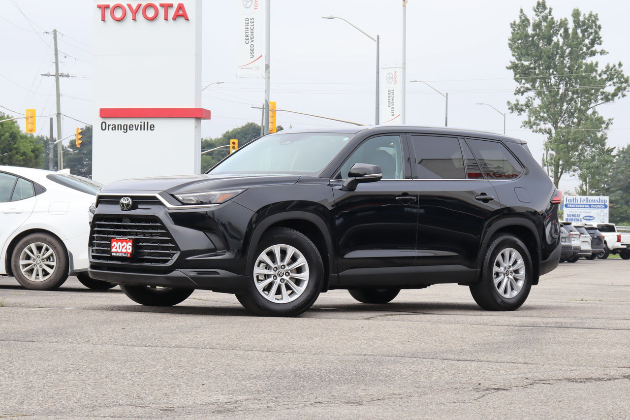 Midnight Black Metallic 2026 Toyota Grand Highlander Hybrid SUV / Crossover All-Wheel Drive