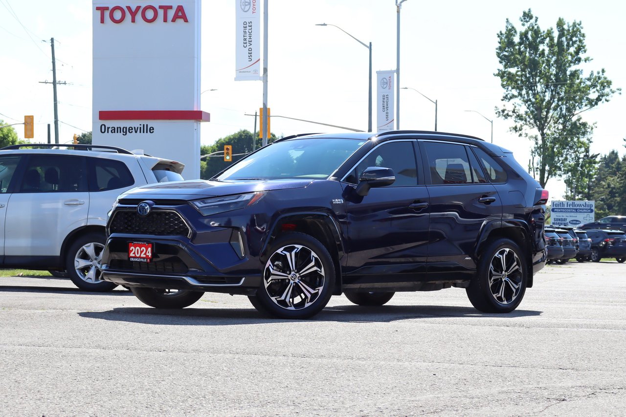 Blueprint With Black Roof 2024 Toyota RAV4 Prime SUV / Crossover All-Wheel Drive