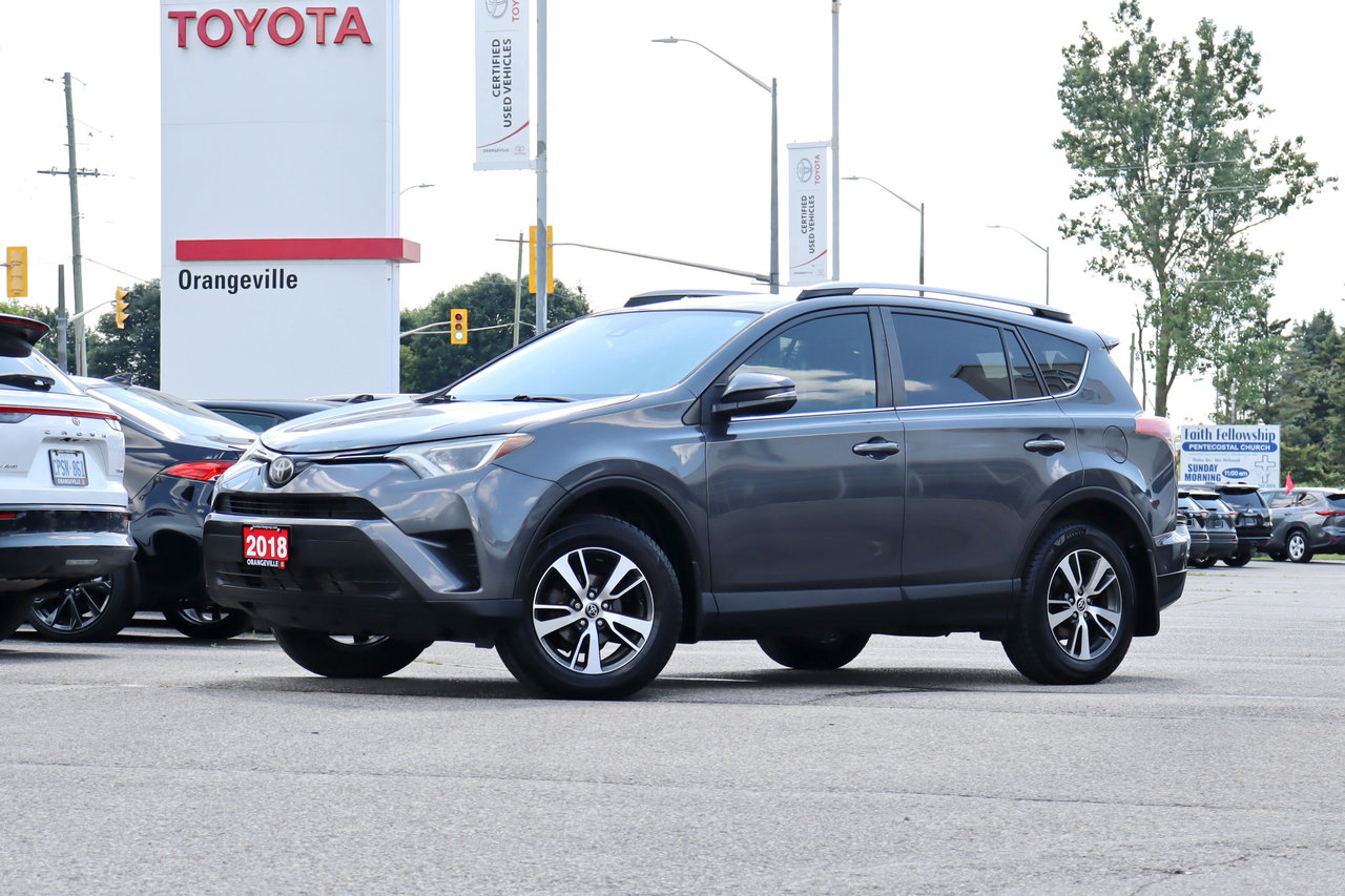 Gray (Magnetic Grey Met) 2018 Toyota RAV4 SUV / Crossover All-Wheel Drive Automatic