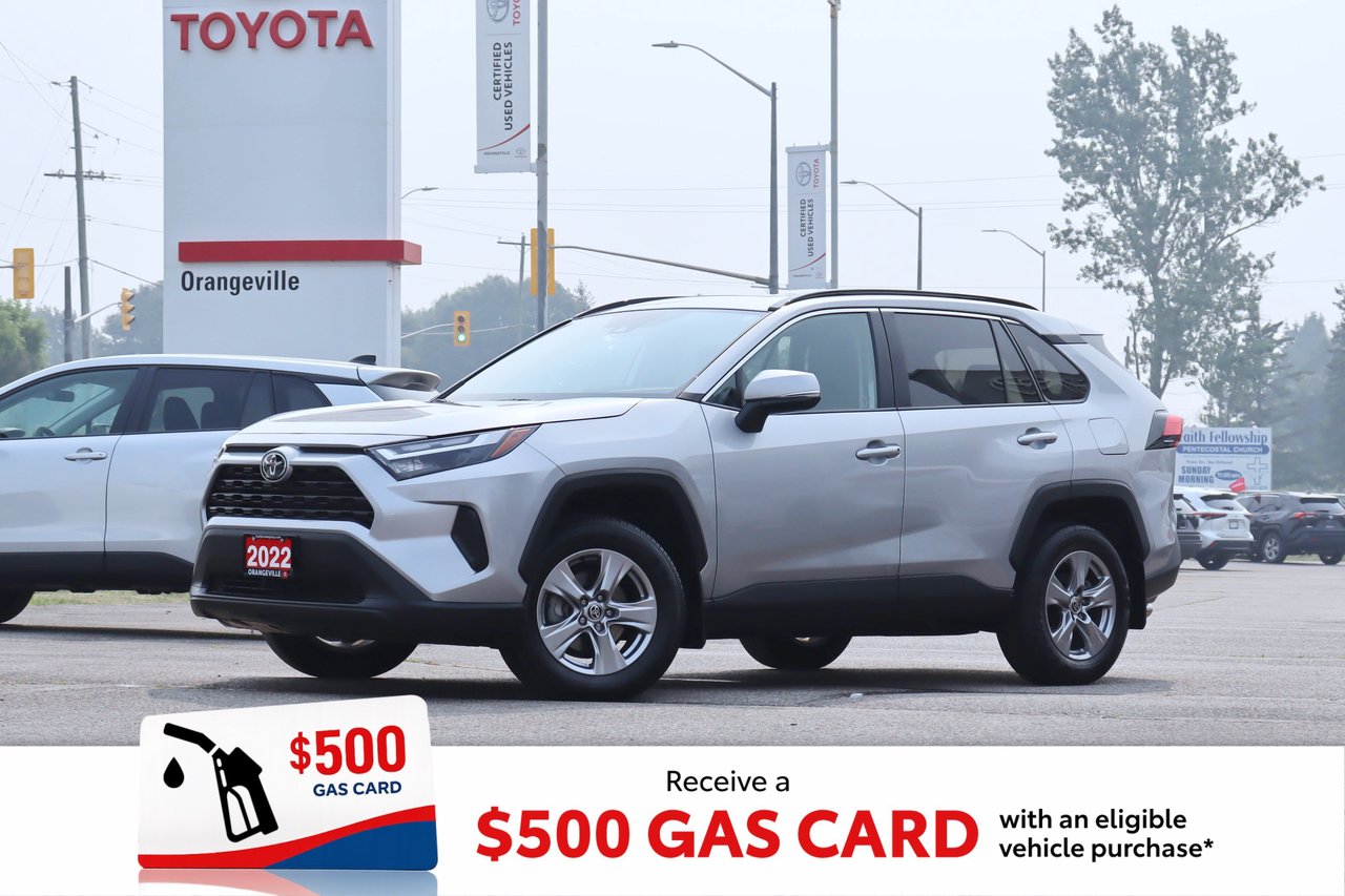 Silver Sky Metallic 2022 Toyota RAV4 SUV / Crossover All-Wheel Drive Automatic