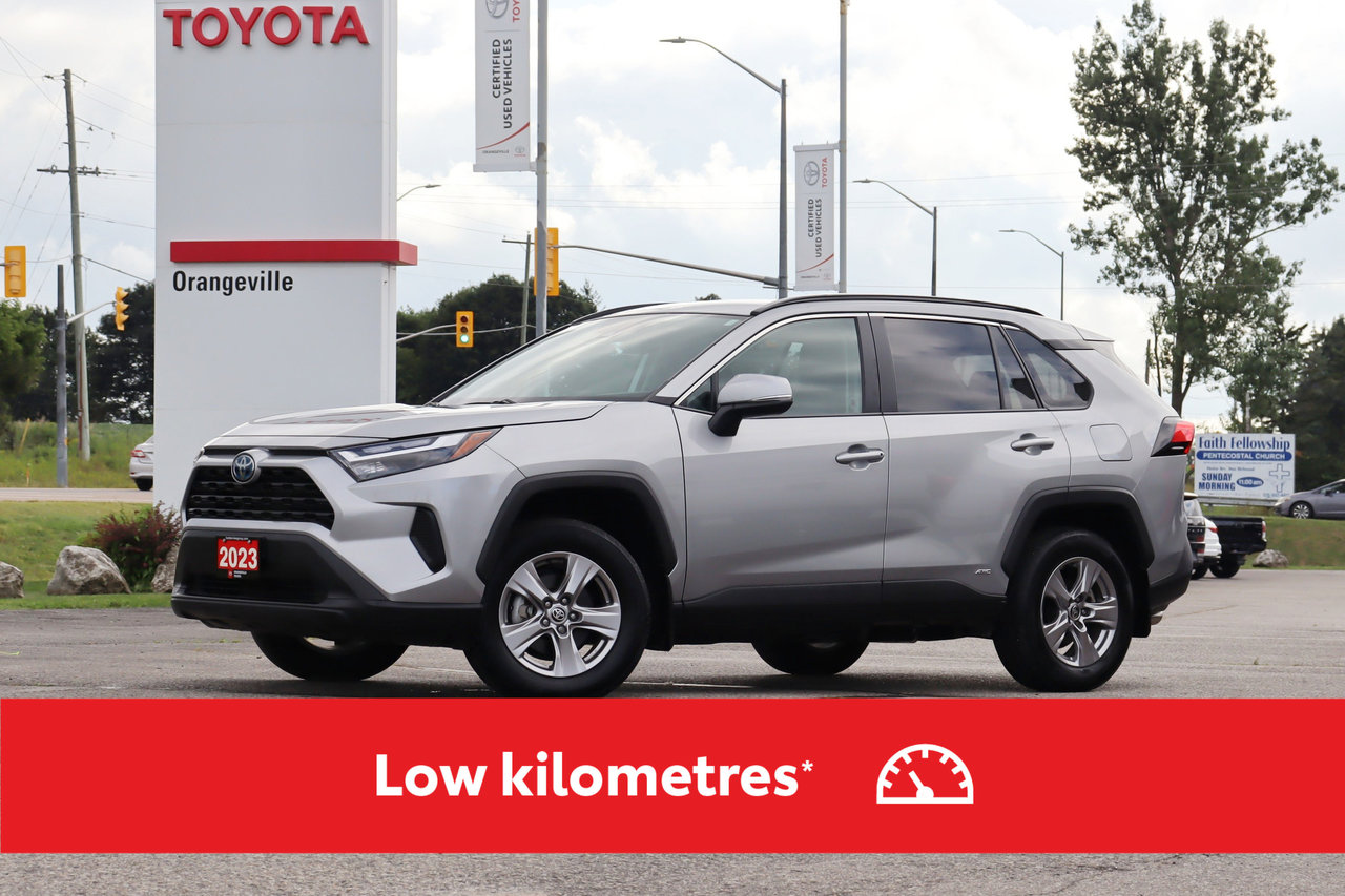 Silver Sky (Met) 2023 Toyota RAV4 Hybrid SUV / Crossover All-Wheel Drive 