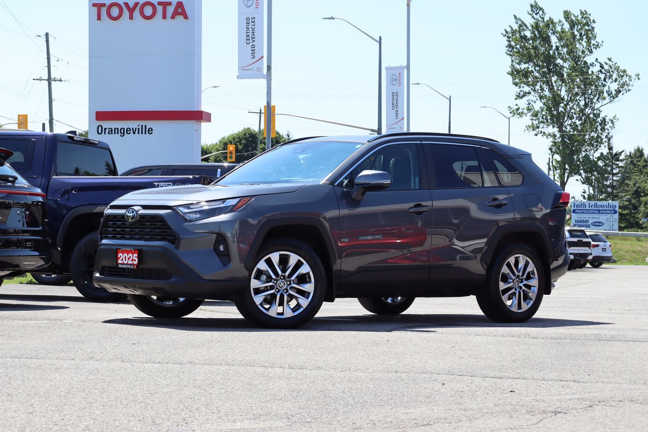 Gray (Magnetic Grey Metallic) 2025 Toyota RAV4 SUV / Crossover All-Wheel Drive Automatic