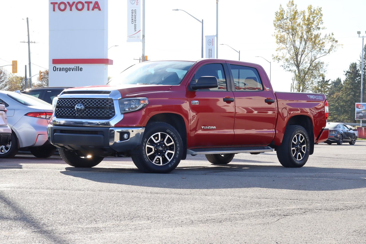 Barcelona Red Met 2021 Toyota Tundra Pickup Truck Four-Wheel Drive Automatic