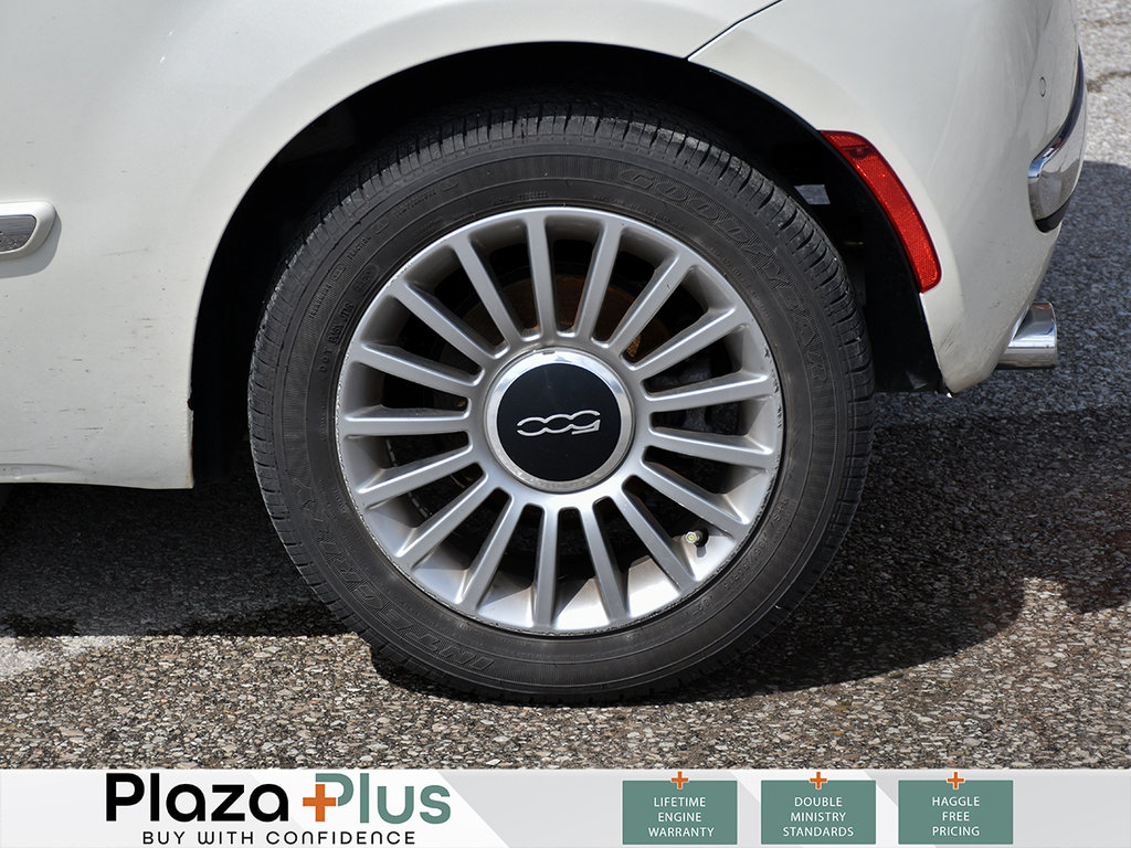 2012 Fiat 500 Lounge LOUNGE / LEATHER / POWER WINDOWS