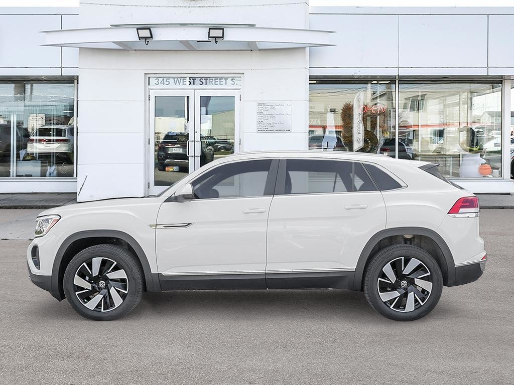 2025 Volkswagen Atlas Cross Sport Highline Black Wheel Package / Oryx White Pearl