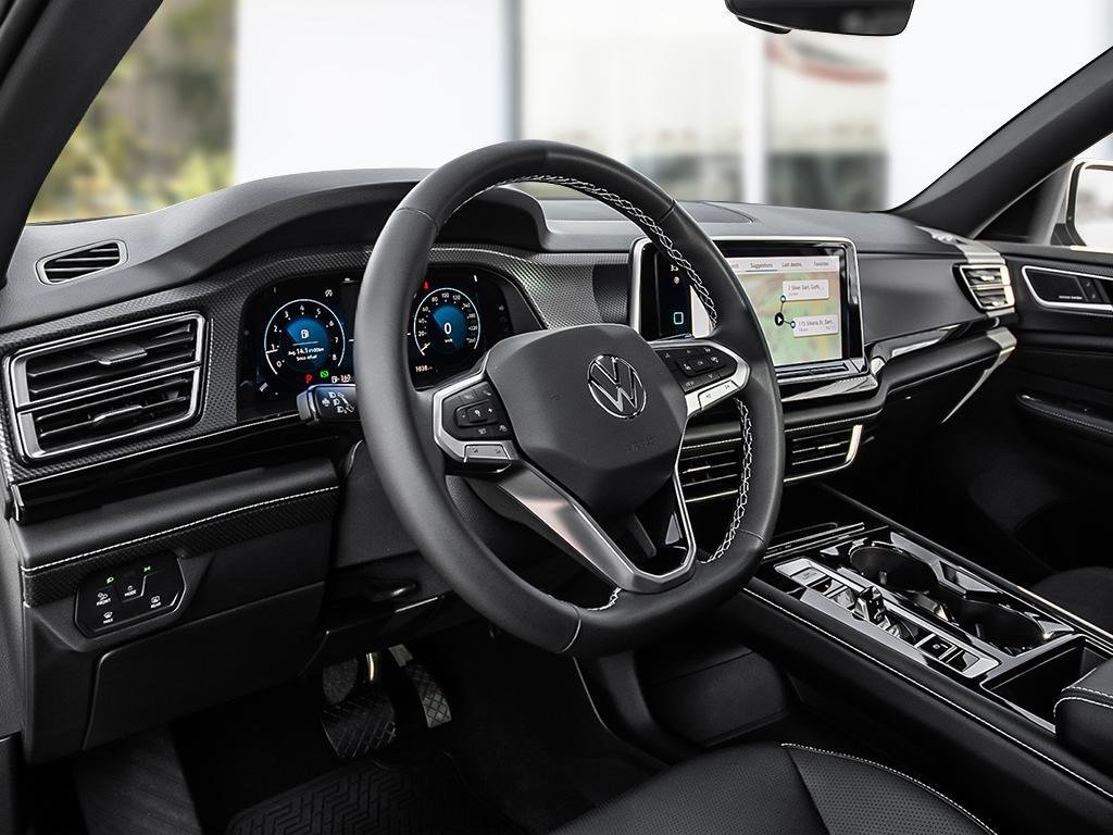 2025 Volkswagen Atlas Cross Sport Highline Black Wheel Package / Oryx White Pearl