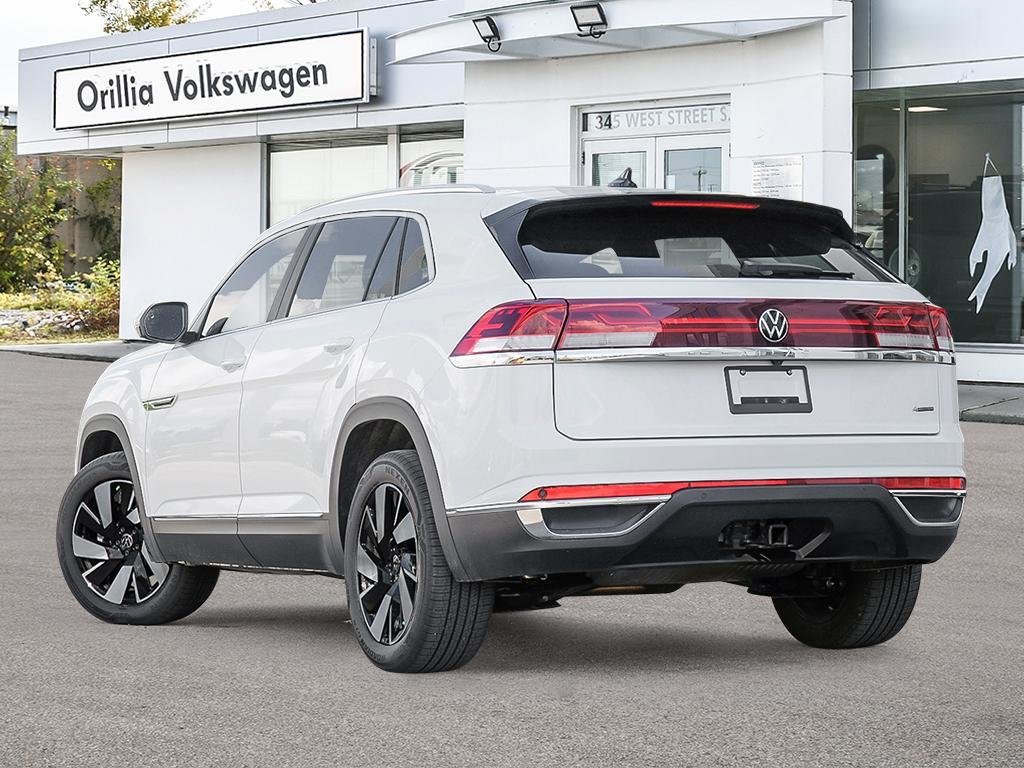 2025 Volkswagen Atlas Cross Sport Highline Black Wheel Package / Oryx White Pearl