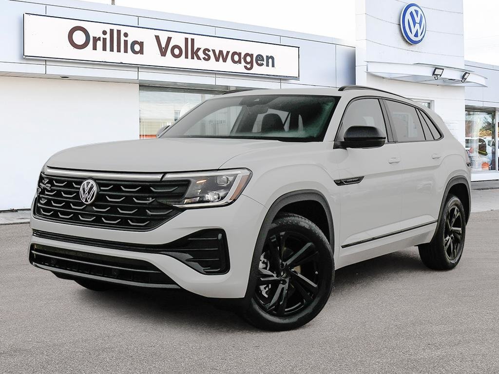 2025 Volkswagen Atlas Cross Sport Comfortline R-Line Black Edition No Options / Oryx White Pearl