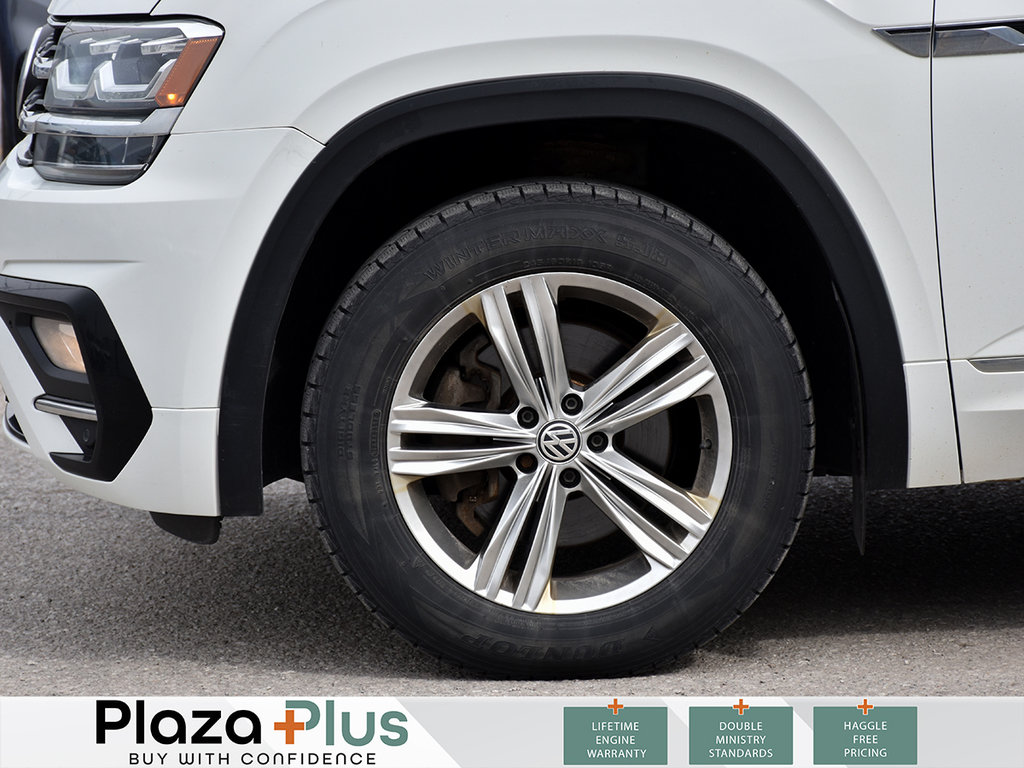 2018 Volkswagen Atlas Execline EXECLINE | BROWN LEATHER SEATS | PANO SUNROOF | 6 CYL | CAPTIANS CHAIRS