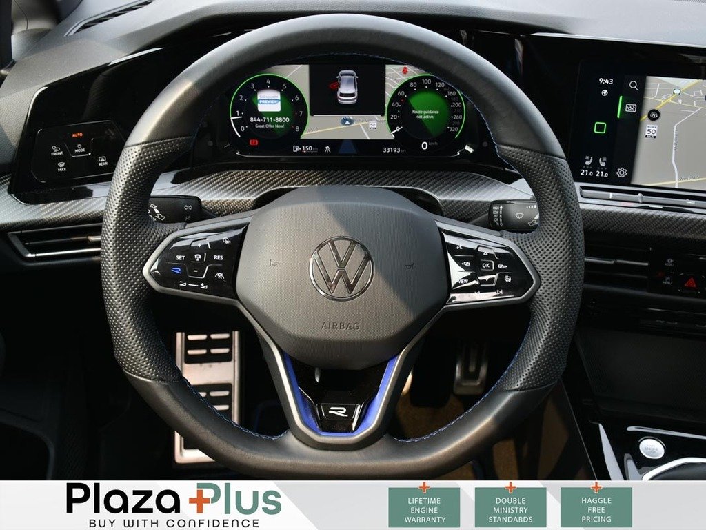 2024 Volkswagen Golf R BASE CPO | MANUAL! | LOW KM | 4MOTION AWD | SUNROOF | HEATED + VENTILATED SEATS
