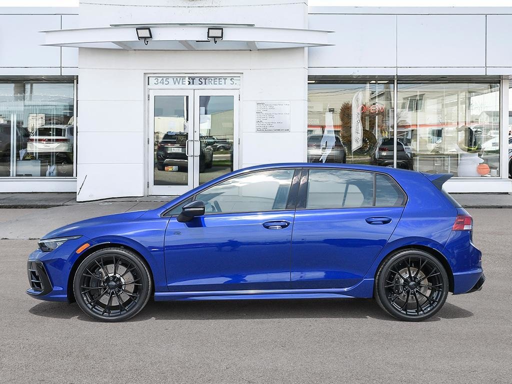 2025 Volkswagen Golf R Black Edition Akrapobic Exhaust / Lapiz Blue Metallic with Black Roof