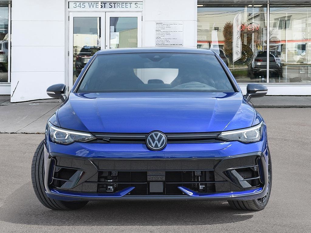2025 Volkswagen Golf R Black Edition Akrapobic Exhaust / Lapiz Blue Metallic with Black Roof