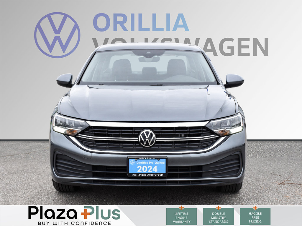 2024 Volkswagen Jetta Comfortline COMFORTLINE | CPO | ONE OWNER LOW KM | HEATED LEATHER SEATS | PUSH BUTTON START
