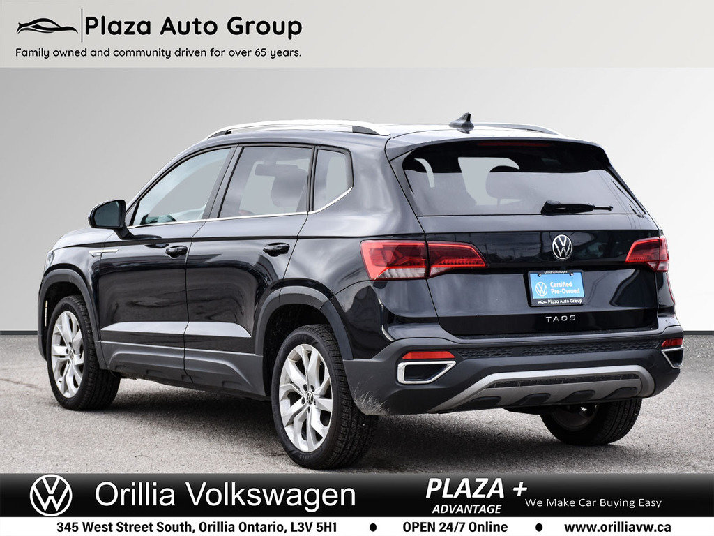 2022 Volkswagen Taos COMFORTLINE NEW BRAKES + SUNROOF SERVICE | HEATED SEATS | ALLOY RIMS | CPO