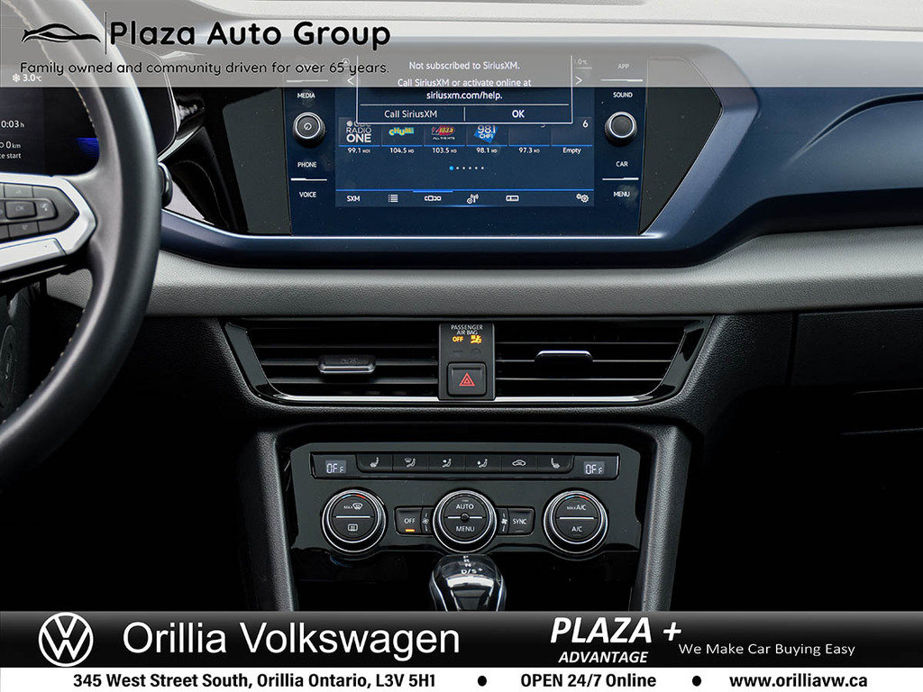 2022 Volkswagen Taos COMFORTLINE NEW BRAKES + SUNROOF SERVICE | HEATED SEATS | ALLOY RIMS | CPO