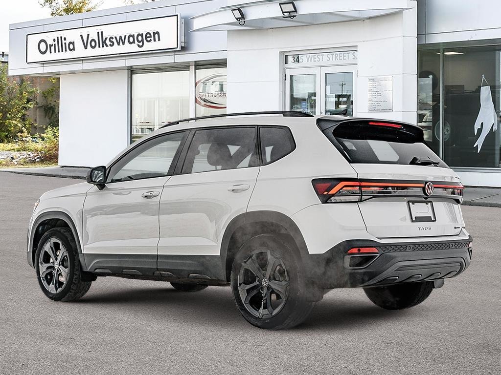2025 Volkswagen Taos Comfortline Black Edition No Options / Pure White