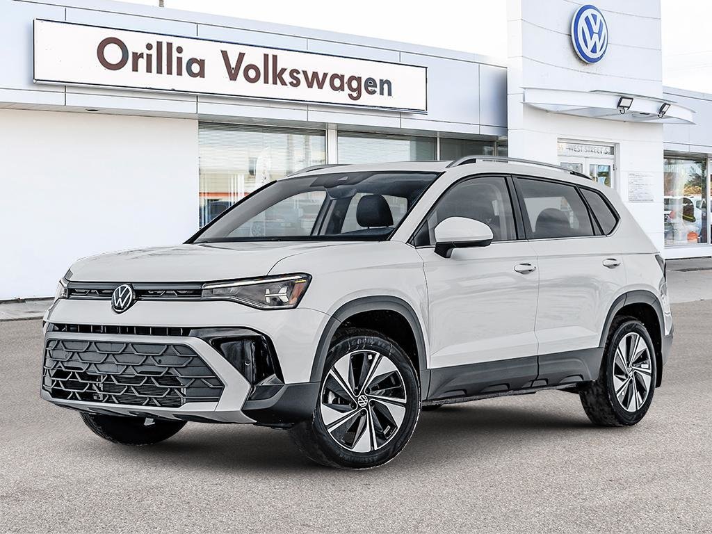 2025 Volkswagen Taos Comfortline No Options / Pure White