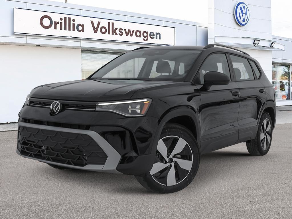 2025 Volkswagen Taos Trendline No Options / Deep Black Pearl