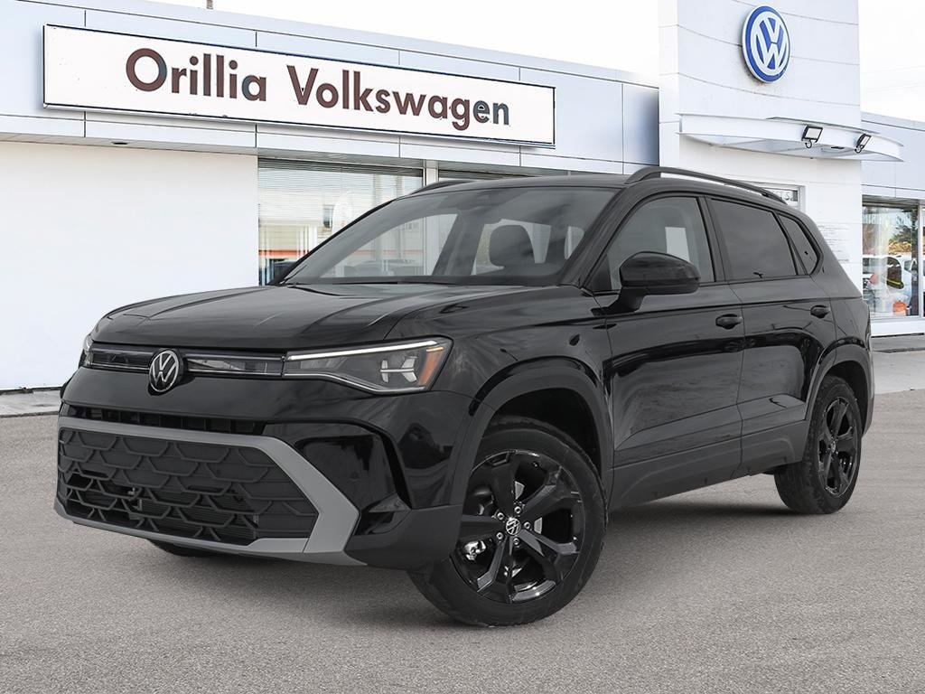 2025 Volkswagen Taos Comfortline Black Edition No Options / Deep Black Pearl