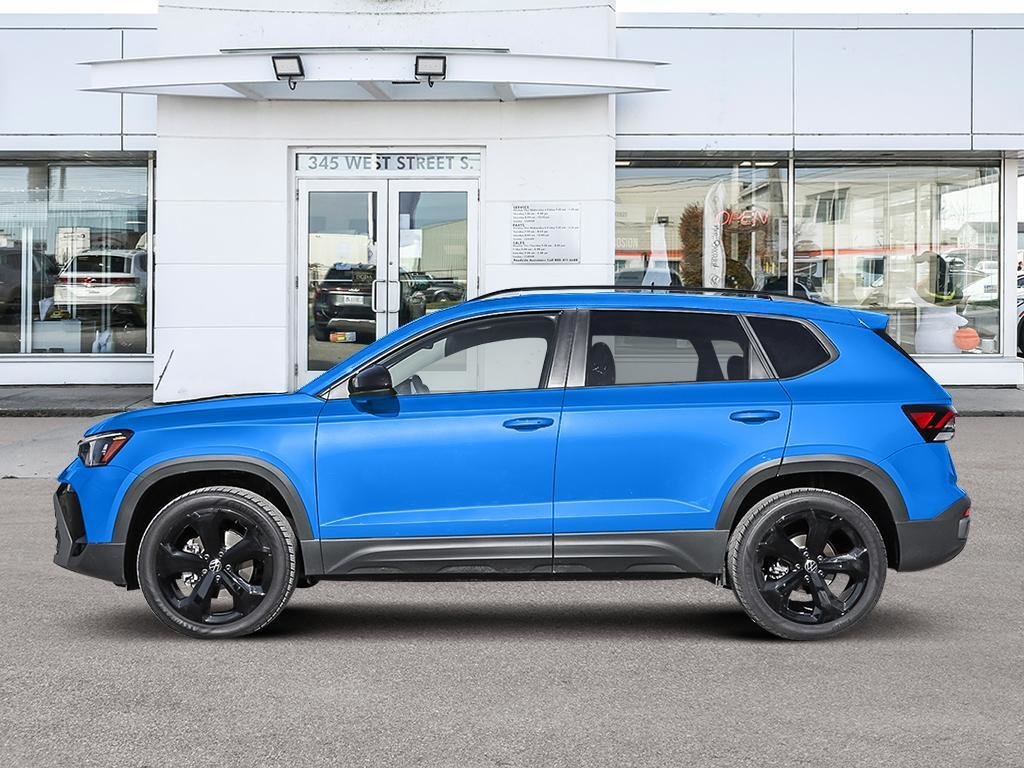 2025 Volkswagen Taos Comfortline Black Edition No Options / Cornflower Blue Metallic