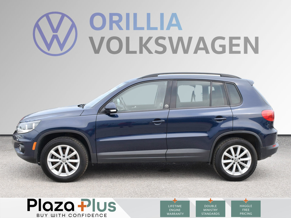 2017 Volkswagen Tiguan Wolfsburg Edition ONE OWNER CLEAN CARFAX | LEATHER SEATS | LOW KM!
