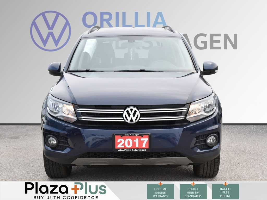 2017 Volkswagen Tiguan Wolfsburg Edition ONE OWNER CLEAN CARFAX | LEATHER SEATS | LOW KM!