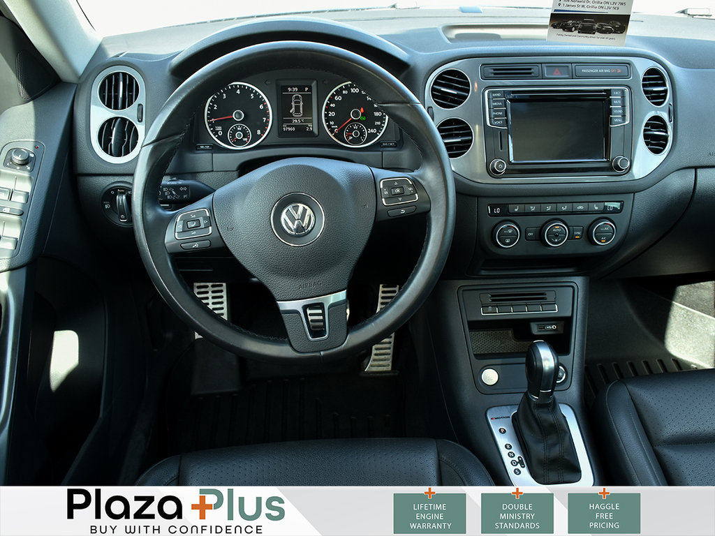 2017 Volkswagen Tiguan Wolfsburg Edition ONE OWNER CLEAN CARFAX | LEATHER SEATS | LOW KM!