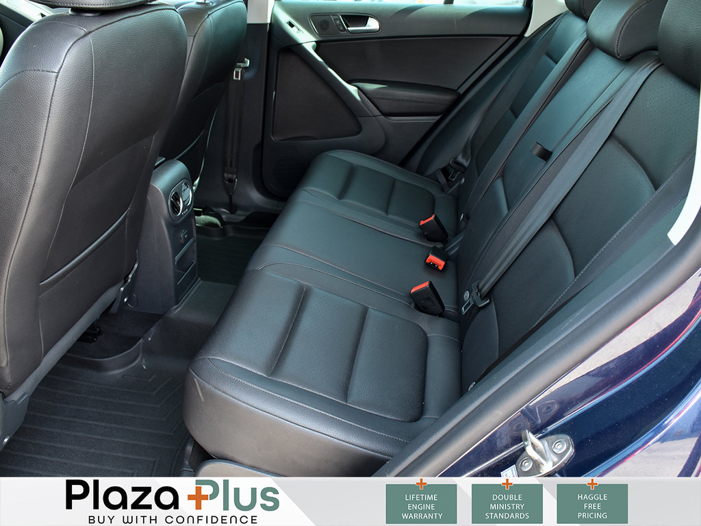 2017 Volkswagen Tiguan Wolfsburg Edition ONE OWNER CLEAN CARFAX | LEATHER SEATS | LOW KM!