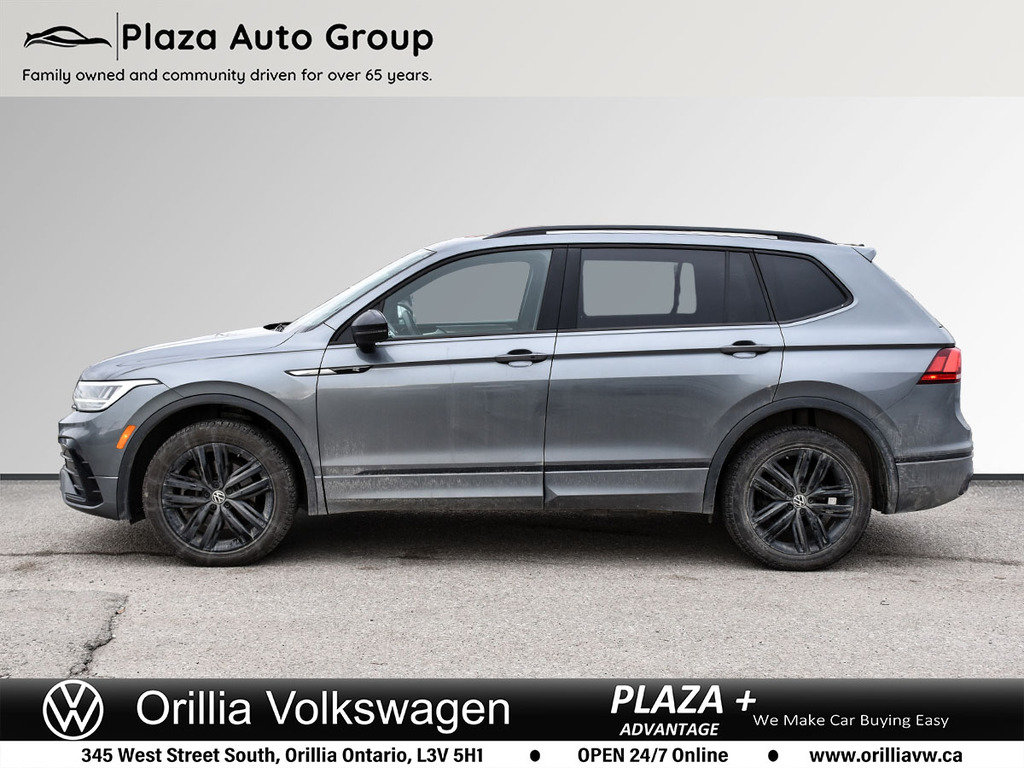 2022 Volkswagen Tiguan COMFORTLINE R-LINE BLACK EDITION ONE OWNER NO ACCIDENTS | PANO SUNROOF | R-LINE