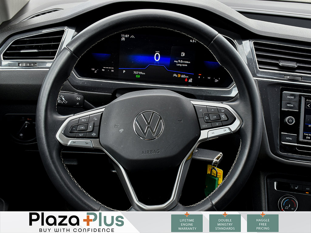 2023 Volkswagen Tiguan Trendline TRENDLINE | CPO | 4MOTION AWD | APPLE CARPLAY ANDROID AUTO | ALLOY RIMS