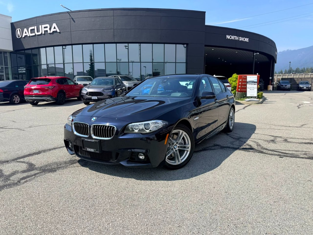 NAVY BLUE 2016 BMW 5 Series Sedan All-Wheel Drive Automatic