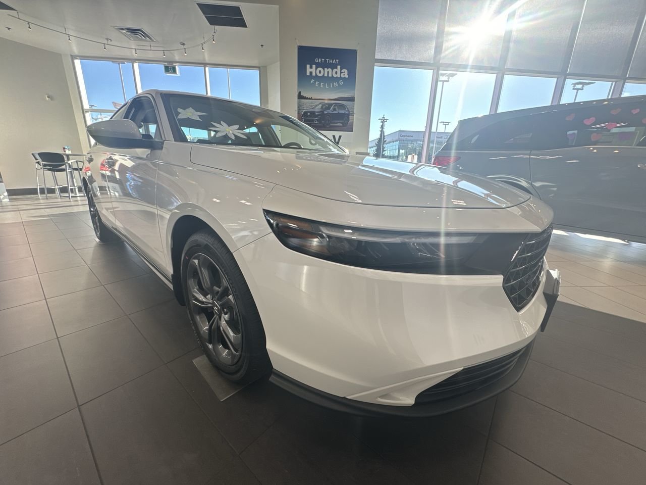 Platinum White Pearl 2024 Honda Accord Sedan Front-Wheel Drive Automatic