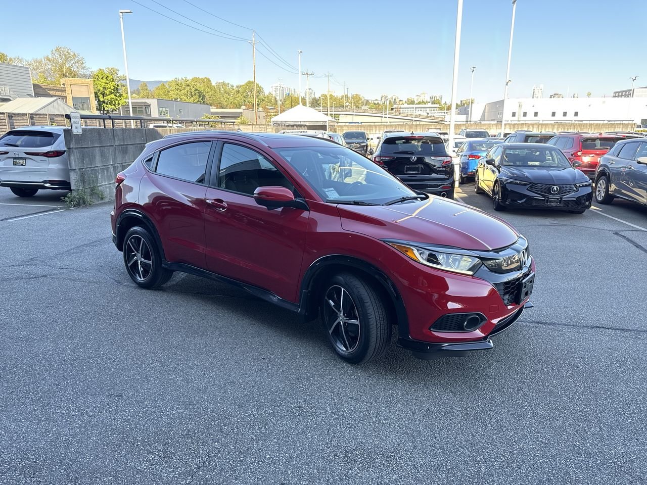 Milano Red 2022 Honda HR-V Sport AWD SUV / Crossover All-Wheel Drive Automatic