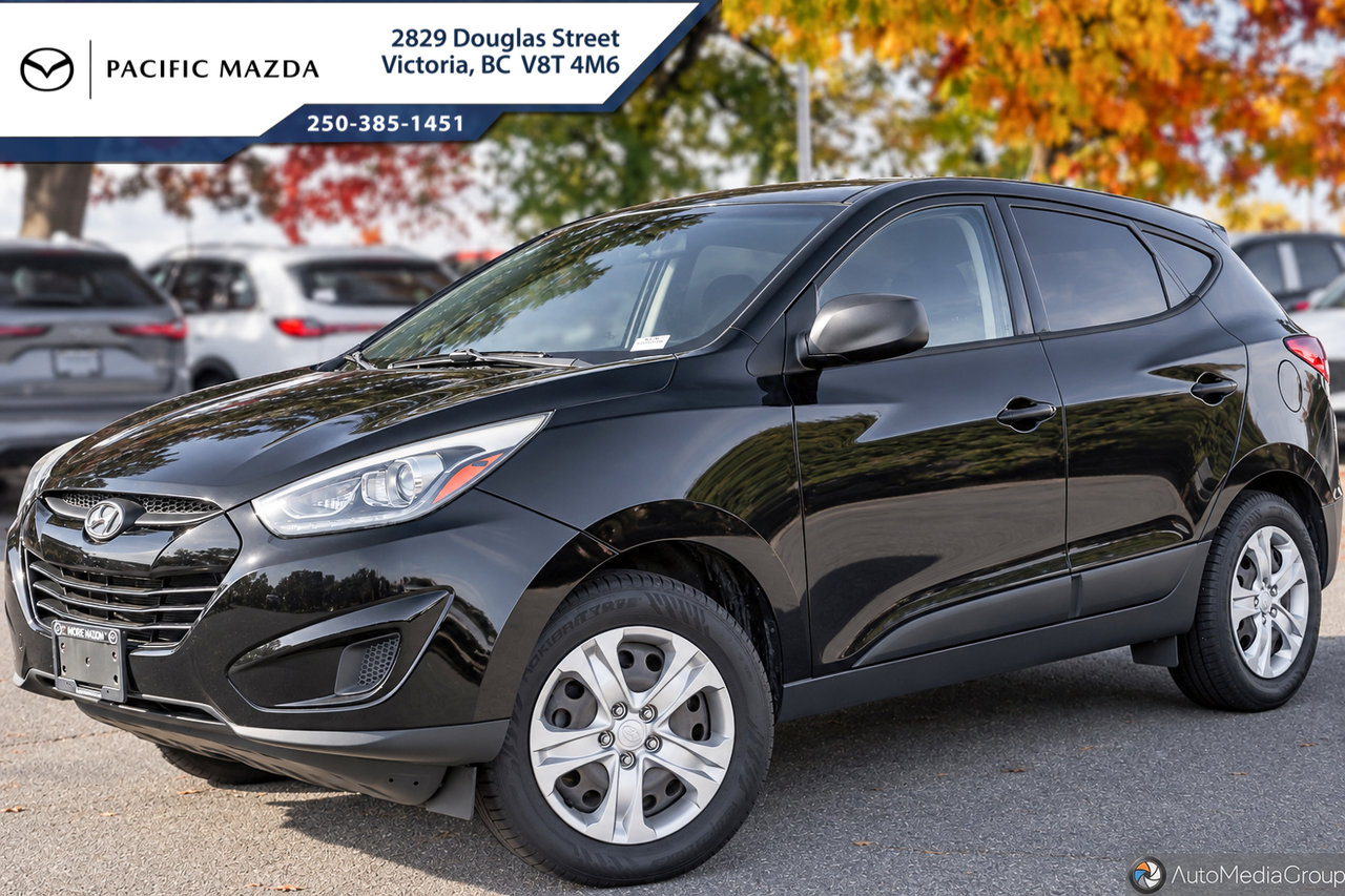 Black 2015 Hyundai Tucson SUV / Crossover  6-Speed Automatic