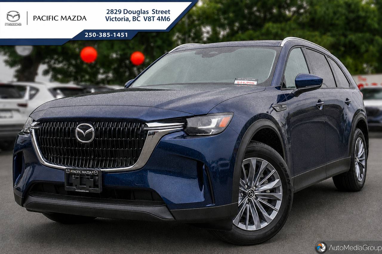 Blue 2024 Mazda CX-90 SUV / Crossover 8-Speed Automatic