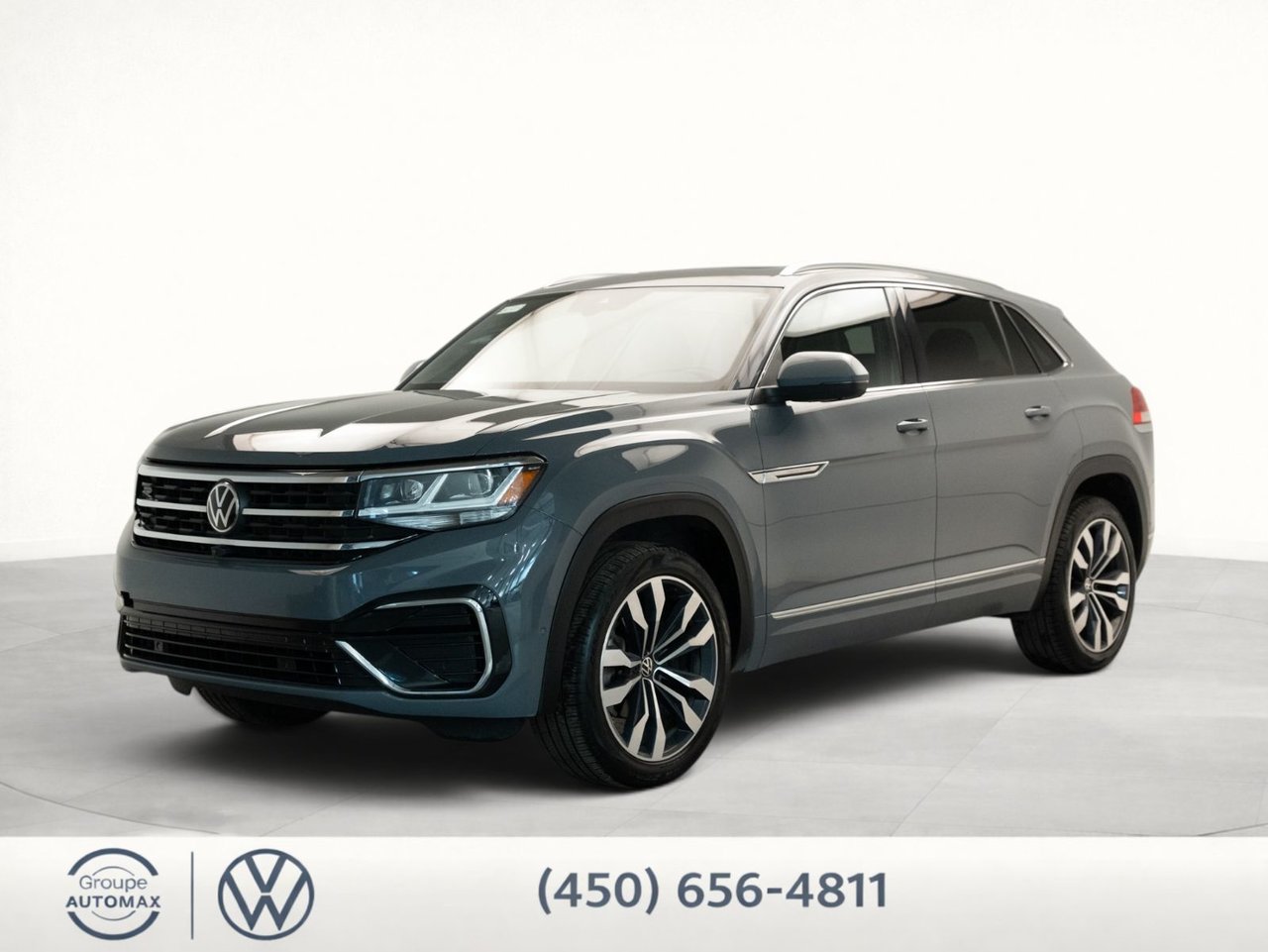 Gray (Pure Grey) 2023 Volkswagen Atlas Cross Sport 3.6 FSI Execline R-Line 4Motion SUV / Crossover  Automatic