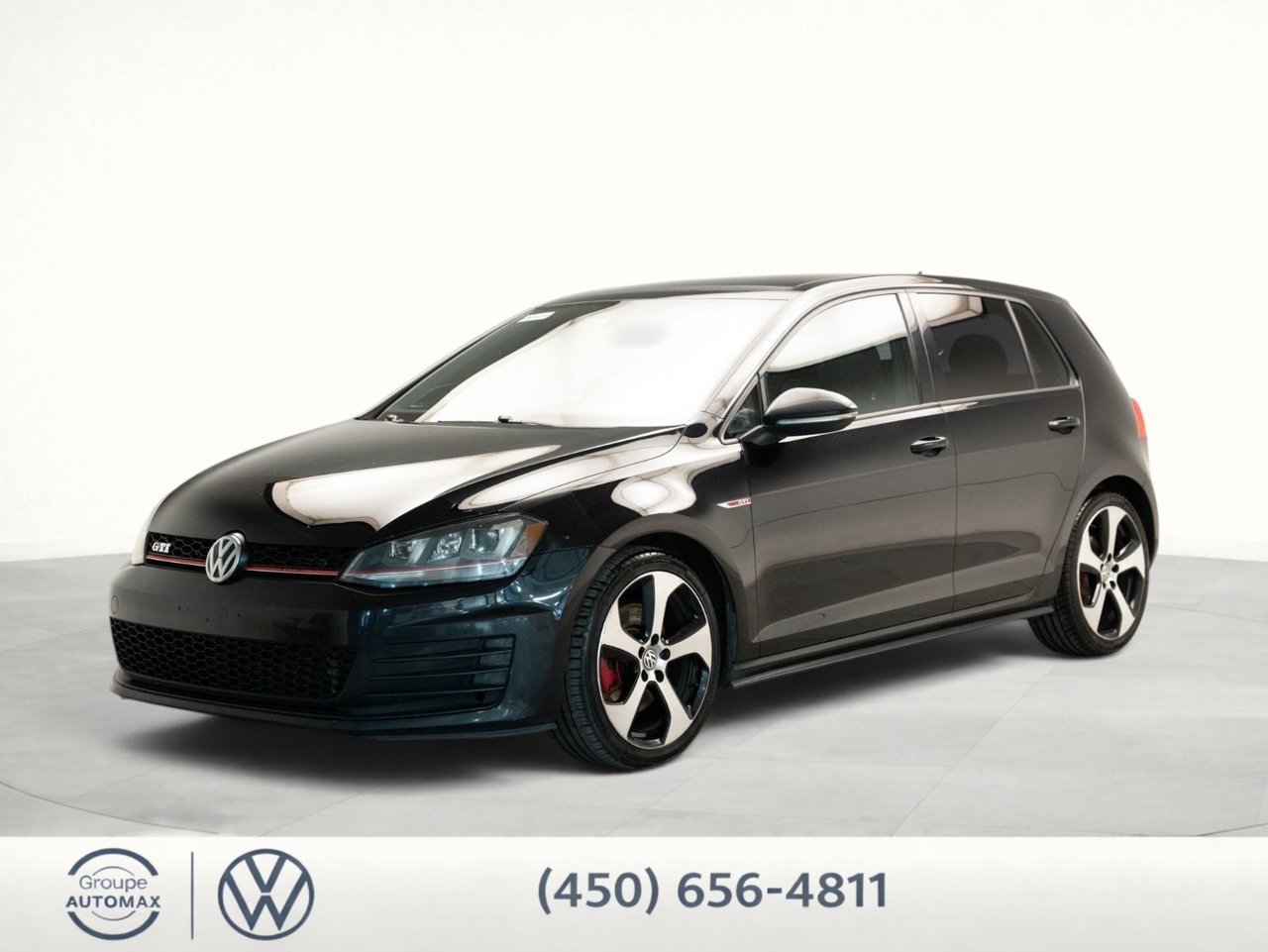 Deep Black Pearl 2016 Volkswagen Golf GTI Hatchback Front-Wheel Drive Automatic