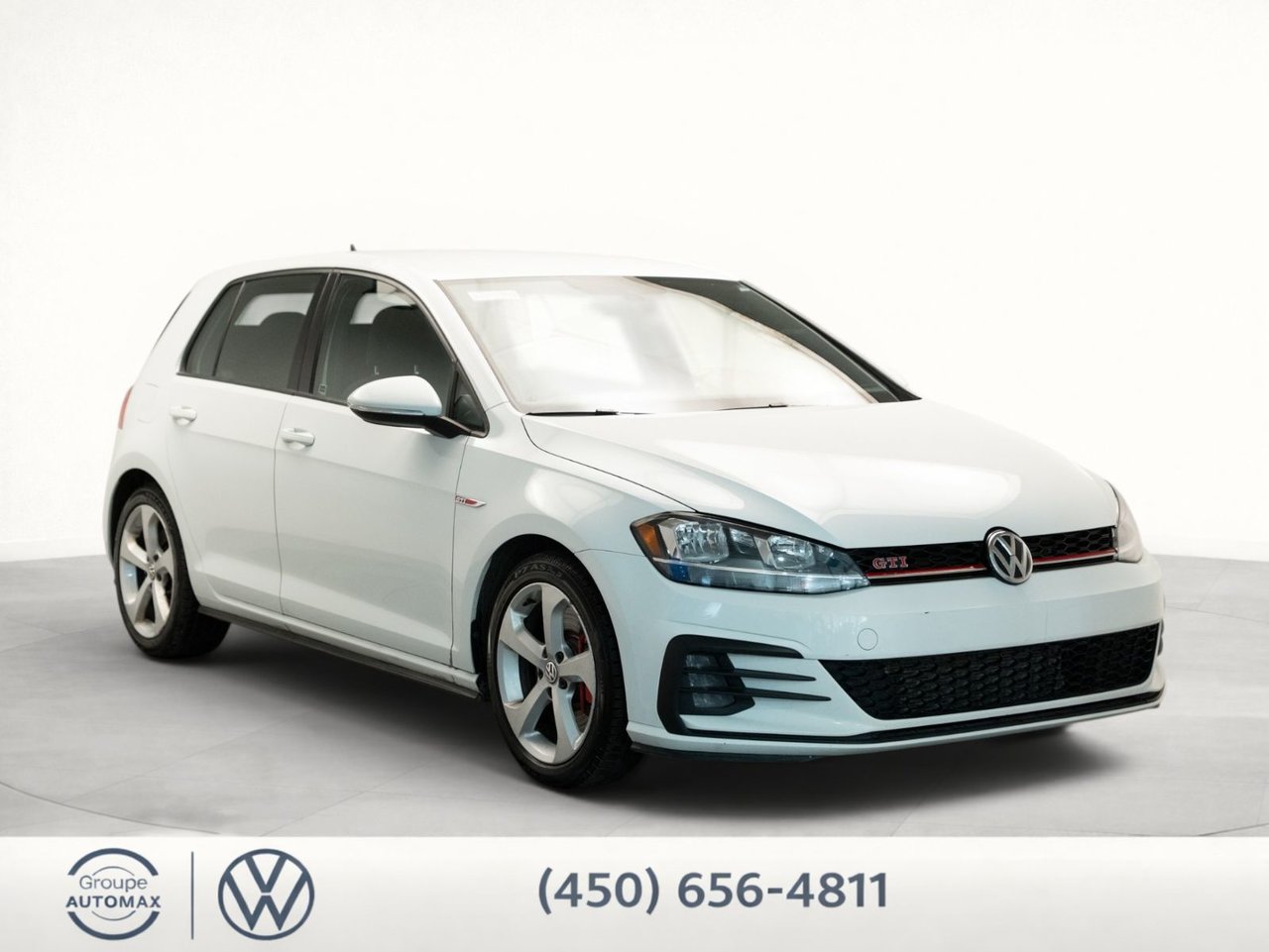 Pure White 2020 Volkswagen Golf GTI Hatchback Manual