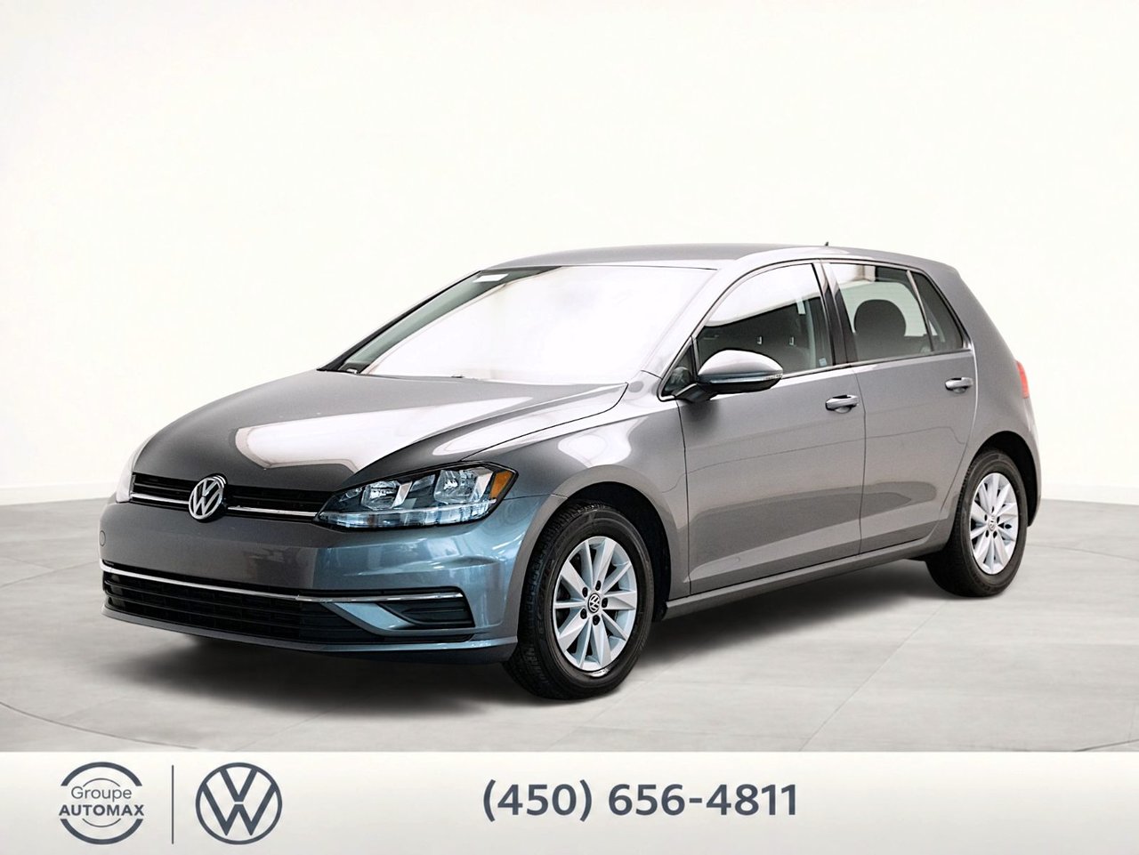 Gray 2018 Volkswagen Golf Hatchback Automatic