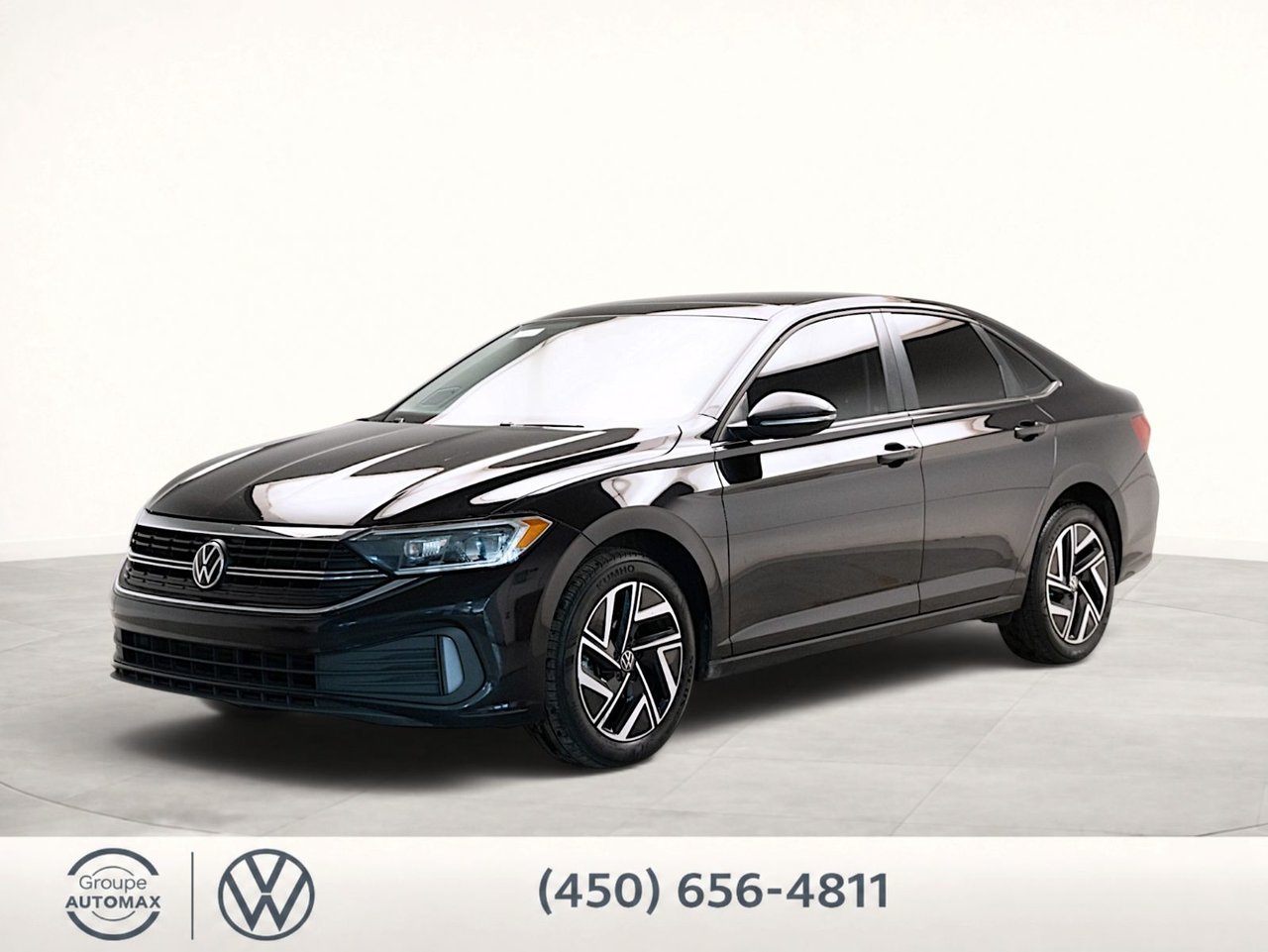 Black 2022 Volkswagen Jetta Sedan Automatic