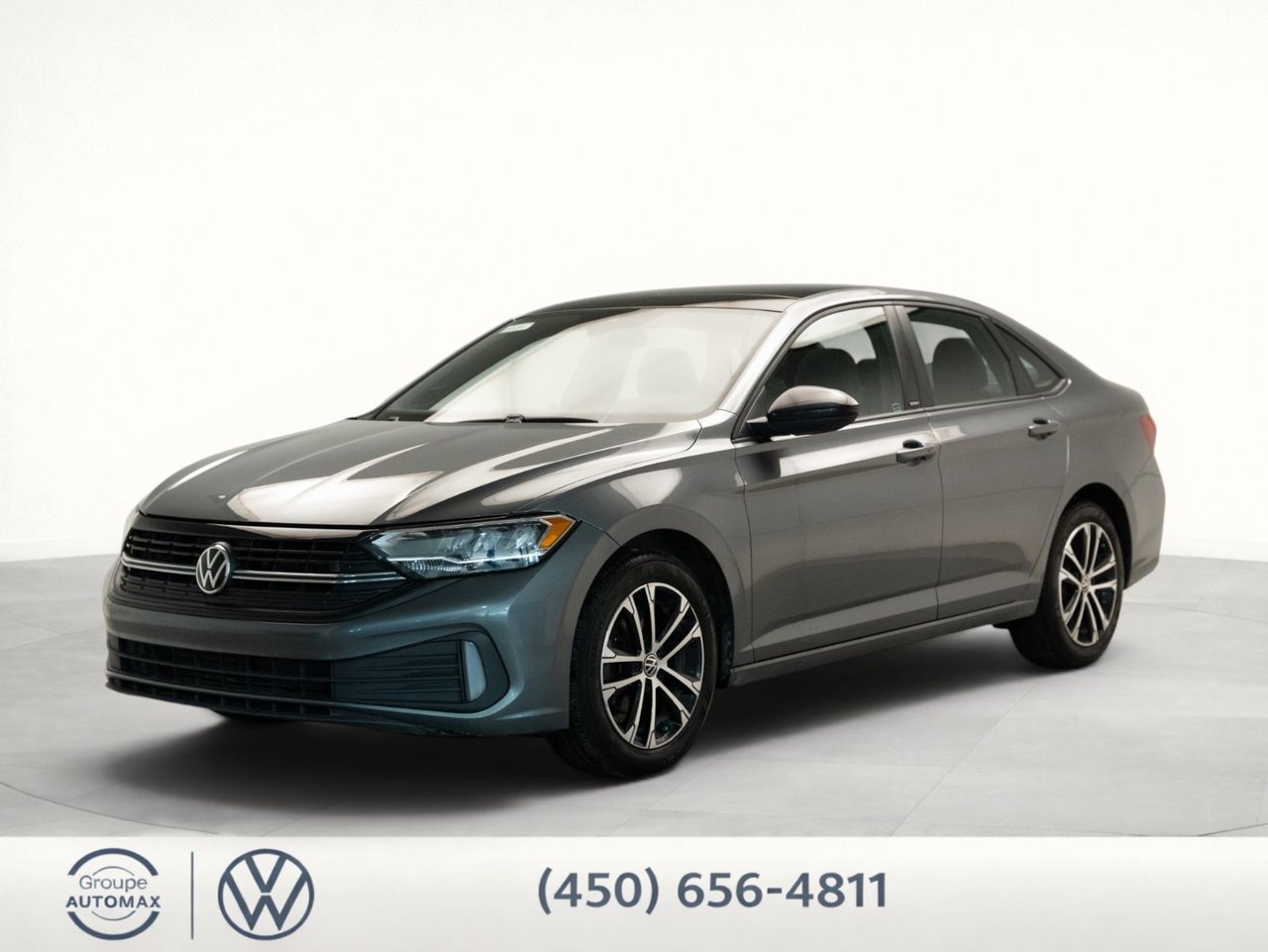 Platinum Gray Metallic 2023 Volkswagen Jetta Sedan Automatic