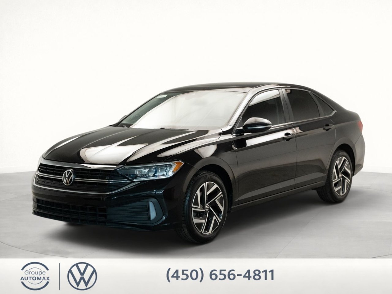 Deep Black Pearl 2023 Volkswagen Jetta 1.5T Highline FWD Sedan Automatic