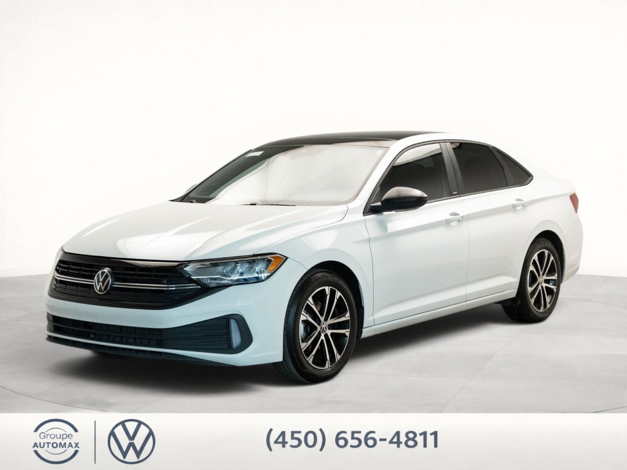 Pure White 2024 Volkswagen Jetta 1.5T Comfortline FWD Sedan Manual