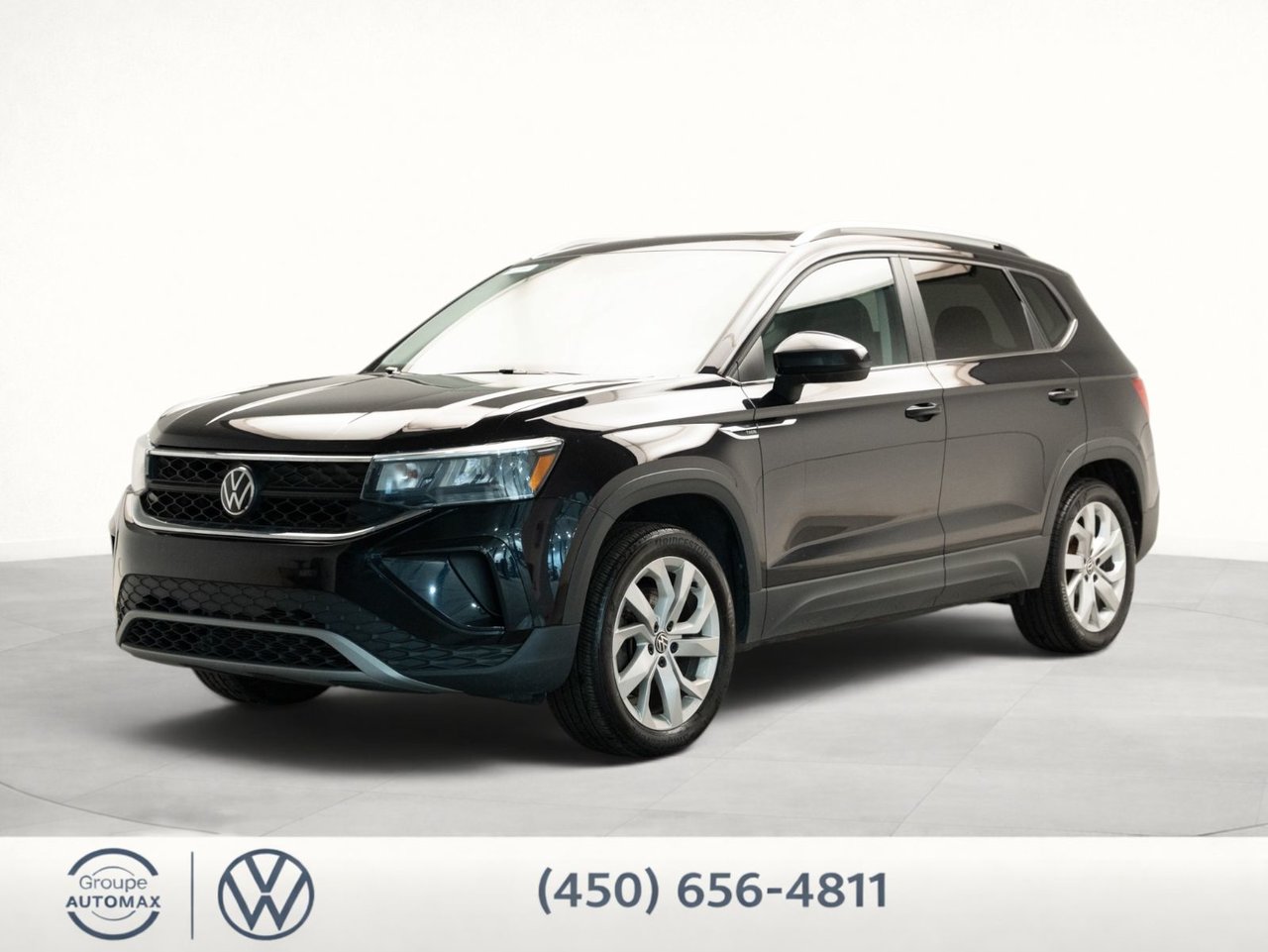 Deep Black Pearl 2022 Volkswagen Taos SUV / Crossover Automatic