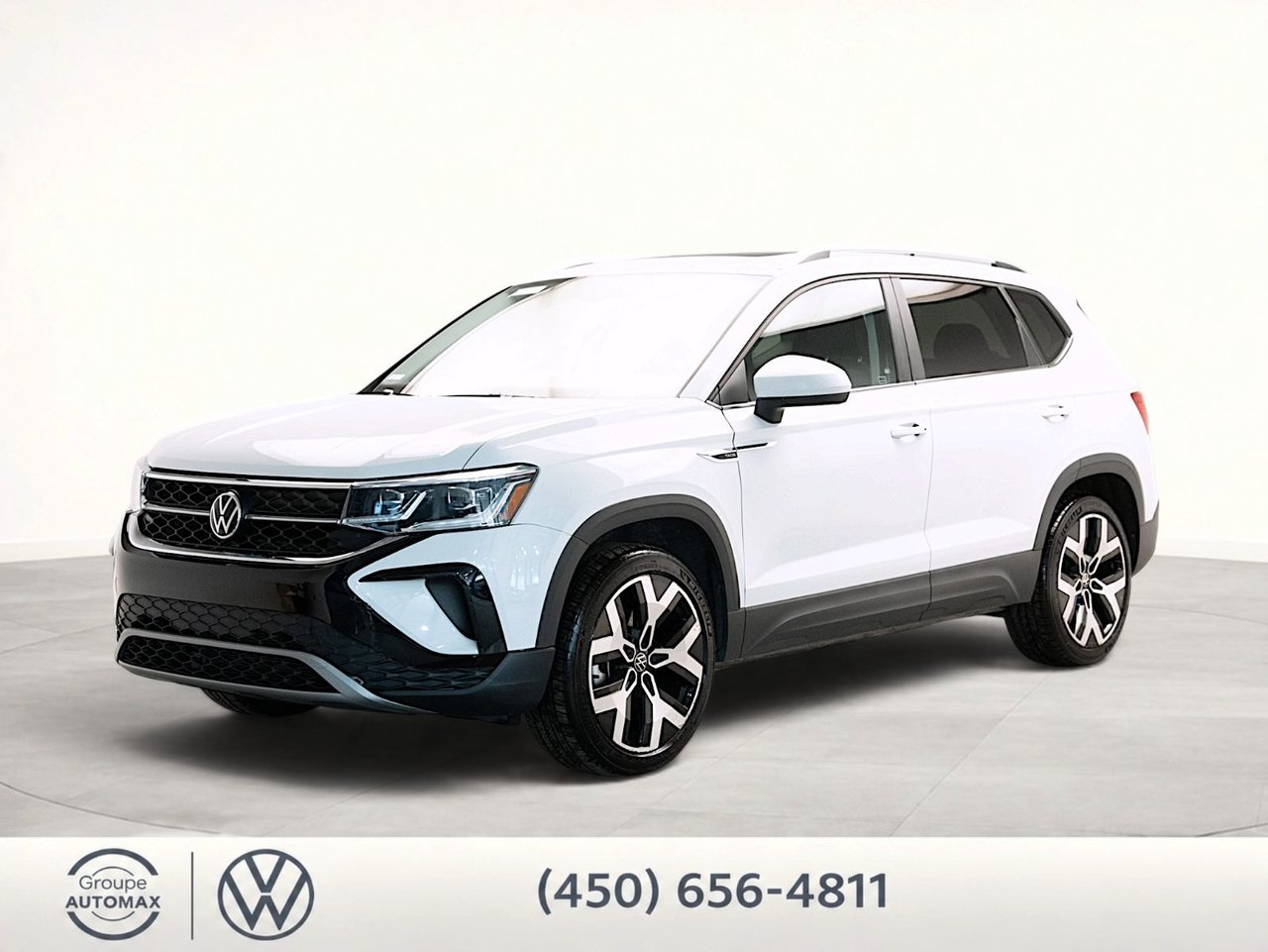White 2022 Volkswagen Taos SUV / Crossover