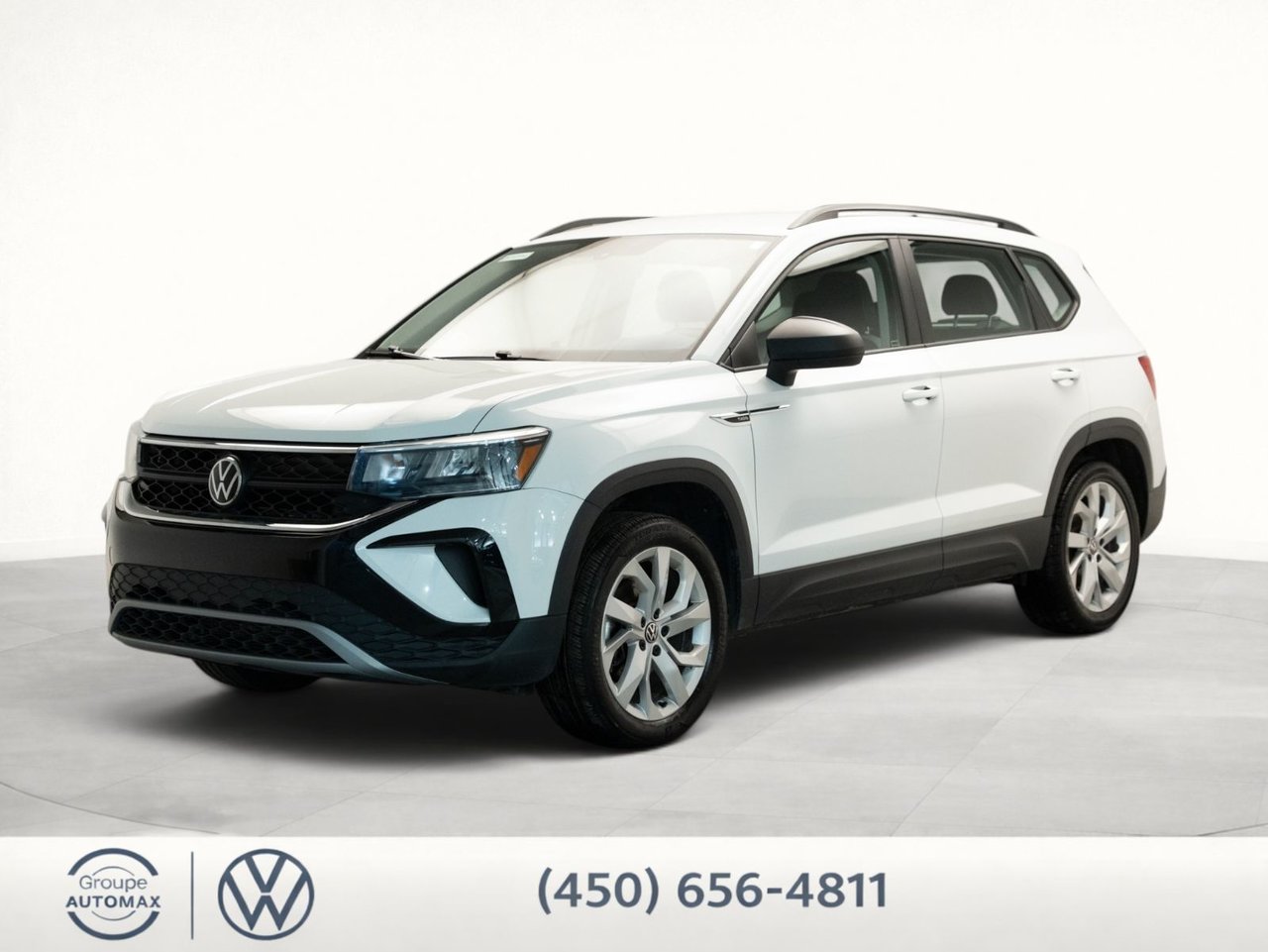 White 2023 Volkswagen Taos Trendline 4Motion SUV / Crossover Automatic