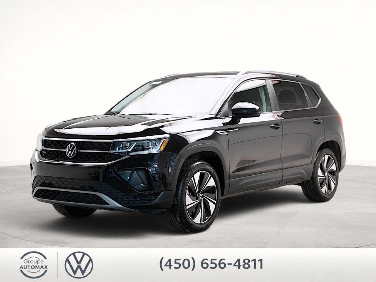 Black 2024 Volkswagen Taos SUV / Crossover  Automatic